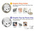 S2569 ホワイト北極キツネ White Arctic Fox Motorola Edge 50 Ultra バックケース、フリップケース・カバー