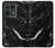 S2895 ブラックマーブルグラフィックプリント Black Marble Graphic Printed Motorola Edge 50 Ultra バックケース、フリップケース・カバー