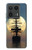 S2897 海賊船 ムーン・ナイト Pirate Ship Moon Night Motorola Edge 50 Ultra バックケース、フリップケース・カバー