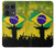 S2981 ブラジルサッカー Brazil Football Soccer Map Flag Motorola Edge 50 Ultra バックケース、フリップケース・カバー