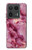 S3052 ピンクの大理石のグラフィックプリント Pink Marble Graphic Printed Motorola Edge 50 Ultra バックケース、フリップケース・カバー