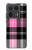 S3091 ピンクの模様のパターン Pink Plaid Pattern Motorola Edge 50 Ultra バックケース、フリップケース・カバー