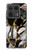 S3419 金の大理石のグラフィックプリント Gold Marble Graphic Print Motorola Edge 50 Ultra バックケース、フリップケース・カバー