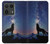 S3555 狼 Wolf Howling Million Star Motorola Edge 50 Ultra バックケース、フリップケース・カバー