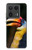 S3876 カラフルなサイチョウ Colorful Hornbill Motorola Edge 50 Ultra バックケース、フリップケース・カバー