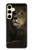 S0472 ライオン Lion Samsung Galaxy S24 FE バックケース、フリップケース・カバー