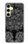 S1838 マヤパターン Mayan Pattern Samsung Galaxy S24 FE バックケース、フリップケース・カバー