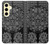 S1838 マヤパターン Mayan Pattern Samsung Galaxy S24 FE バックケース、フリップケース・カバー