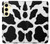 S2096 牛柄 Seamless Cow Pattern Samsung Galaxy S24 FE バックケース、フリップケース・カバー