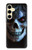 S2585 スカルペンタグラム Evil Death Skull Pentagram Samsung Galaxy S24 FE バックケース、フリップケース・カバー