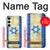 S2614 イスラエルの古い旗 Israel Old Flag Samsung Galaxy S24 FE バックケース、フリップケース・カバー