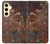S2714 錆鋼テクスチャグラフィックプリント Rust Steel Texture Graphic Printed Samsung Galaxy S24 FE バックケース、フリップケース・カバー
