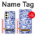 S2768 ウィローパターン グラフィック Willow Pattern Graphic Samsung Galaxy S24 FE バックケース、フリップケース・カバー