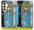 S2837 タロットカード 女教皇 The High Priestess Vintage Tarot Card Samsung Galaxy S24 FE バックケース、フリップケース・カバー