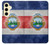 S3003 コスタリカサッカー Costa Rica Football Soccer Flag Samsung Galaxy S24 FE バックケース、フリップケース・カバー