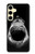 S3100 白のサメ Great White Shark Samsung Galaxy S24 FE バックケース、フリップケース・カバー