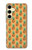 S3258 パイナップル柄 Pineapple Pattern Samsung Galaxy S24 FE バックケース、フリップケース・カバー