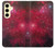 S3368 ゾディアックレッドギャラクシー Zodiac Red Galaxy Samsung Galaxy S24 FE バックケース、フリップケース・カバー