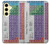 S3383 周期表 Periodic Table Samsung Galaxy S24 FE バックケース、フリップケース・カバー