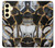 S3419 金の大理石のグラフィックプリント Gold Marble Graphic Print Samsung Galaxy S24 FE バックケース、フリップケース・カバー