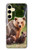 S3558 くまの家族 Bear Family Samsung Galaxy S24 FE バックケース、フリップケース・カバー