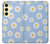 S3681 デイジーの花のパターン Daisy Flowers Pattern Samsung Galaxy S24 FE バックケース、フリップケース・カバー