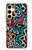 S3712 ポップアートパターン Pop Art Pattern Samsung Galaxy S24 FE バックケース、フリップケース・カバー