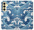 S3751 波のパターン Wave Pattern Samsung Galaxy S24 FE バックケース、フリップケース・カバー