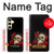 S3753 ダークゴシックゴススカルローズ Dark Gothic Goth Skull Roses Samsung Galaxy S24 FE バックケース、フリップケース・カバー
