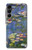 S0997 クロード・モネ 睡蓮 Claude Monet Water Lilies Samsung Galaxy A16 5G バックケース、フリップケース・カバー