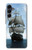 S1096 海で帆船 Sailing Ship in an Ocean Samsung Galaxy A16 5G バックケース、フリップケース・カバー