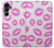 S2214 ピンクの唇のキス Pink Lips Kisses Samsung Galaxy A16 5G バックケース、フリップケース・カバー