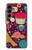 S2353 パリ漫画ヴィンテージのパターン Paris Cartoon Vintage Pattern Samsung Galaxy A16 5G バックケース、フリップケース・カバー