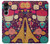 S2353 パリ漫画ヴィンテージのパターン Paris Cartoon Vintage Pattern Samsung Galaxy A16 5G バックケース、フリップケース・カバー
