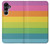 S2363 レインボー柄 Rainbow Pattern Samsung Galaxy A16 5G バックケース、フリップケース・カバー