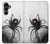 S2386 クロゴケグモ Black Widow Spider Samsung Galaxy A16 5G バックケース、フリップケース・カバー