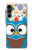 S2521 可愛いオタクフクロウ漫画 Cute Nerd Owl Cartoon Samsung Galaxy A16 5G バックケース、フリップケース・カバー