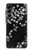 S2544 黒花柄の着物 Japanese Kimono Style Black Flower Pattern Samsung Galaxy A16 5G バックケース、フリップケース・カバー
