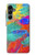 S2942 ブラシ絵画 Brush Stroke Painting Samsung Galaxy A16 5G バックケース、フリップケース・カバー