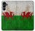 S2976 ウェールズサッカー Wales Football Soccer Red Dragon Flag Samsung Galaxy A16 5G バックケース、フリップケース・カバー