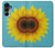 S3039 ひまわり Vintage Sunflower Blue Samsung Galaxy A16 5G バックケース、フリップケース・カバー