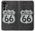 S3207 ルート66サイン Route 66 Sign Samsung Galaxy A16 5G バックケース、フリップケース・カバー