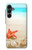 S3212 シーシェルズ・ヒトデ・ビーチ Sea Shells Starfish Beach Samsung Galaxy A16 5G バックケース、フリップケース・カバー