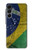 S3297 ブラジルの旗ビンテージフットボールのグラフィック Brazil Flag Vintage Football Graphic Samsung Galaxy A16 5G バックケース、フリップケース・カバー