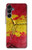 S3315 スペインの旗ビンテージフットボールのグラフィック Spain Flag Vintage Football Graphic Samsung Galaxy A16 5G バックケース、フリップケース・カバー