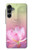 S3511 蓮の花の仏教 Lotus flower Buddhism Samsung Galaxy A16 5G バックケース、フリップケース・カバー