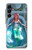 S3911 可愛いリトルマーメイド アクアスパ Cute Little Mermaid Aqua Spa Samsung Galaxy A16 5G バックケース、フリップケース・カバー