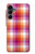 S3941 LGBT レズビアン プライド フラグ チェック柄 LGBT Lesbian Pride Flag Plaid Samsung Galaxy A16 5G バックケース、フリップケース・カバー