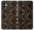 S0553 蛇の皮膚 グラフィックプリント Snake Skin Samsung Galaxy A06 バックケース、フリップケース・カバー