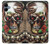 S0753 スカル 翼 バラ パンク Skull Wing Rose Punk Samsung Galaxy A06 バックケース、フリップケース・カバー